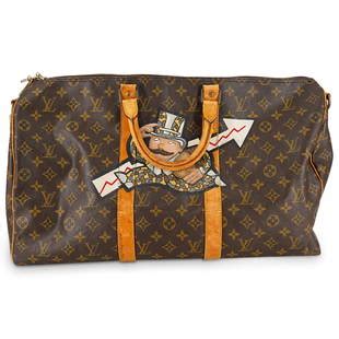 Louis Vuitton x Alec Monopoly Travel Shoulder Bag